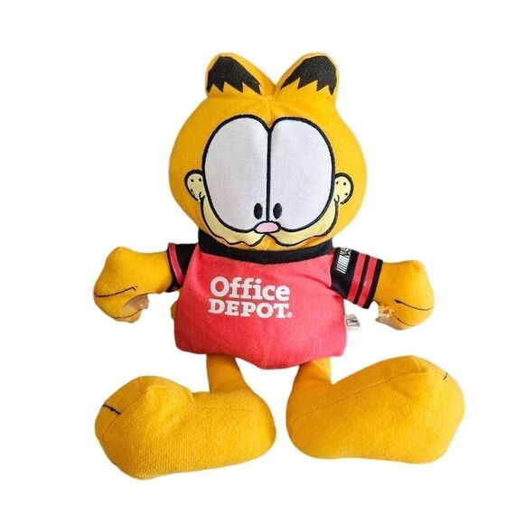 Garfield Nascar steward 14 office depot plush - Picture 3 of 6